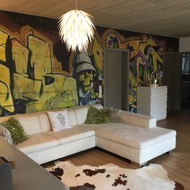 Projekt Haus mit Holzoptik