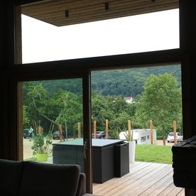 Projekt Haus mit Holzoptik